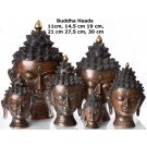 Buddha head  11 - 30 cm
