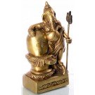 Ganesh with Lingam 15 cm