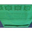 Khata, Kata - Ceremonial scarf green