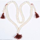 Mala  Bone white 8 mm