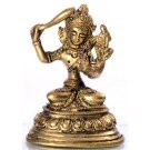 Manjushri 8 cm brass