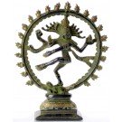 Shiva dancing - Nataraja 23,5 cm dark