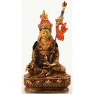 Padmasambhava 14 cm partly fire-gilded