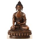 Akshobhya  15 cm oxidized Buddha Statue