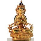 Vajradhara 22 cm fully fire-gilded Buddha Statue