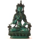 Vajrasattva 20 cm resin turquoise