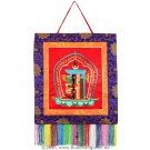 Wall hanging - Kalachakra 45 cm x 45 cm