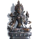 White Tara 22 cm oxidized Buddha Statue