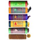 Tibetan Incense - Set of 5 Tibetan Wild Flora-Frank-Spikenard-Mokchhya-Kamasutra Incense