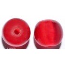 Resin Beads red 19 mm 8pc