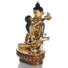 Samantabhadra  21 cm fully gilted Buddha Statue