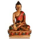 Akshobhya 13,5 cm Buddha Statue Resin painted
