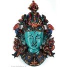 Tara Mask 28 cm Resin painted