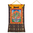 Thangka Grüne Tara gehobene Qualität