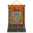 Thangka Grüne Tara gehobene Qualität