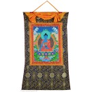 Thangka Medicine Buddha  72 x 112 cm