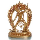 Vajra Dakini 37 cm fully fire-gilded
