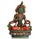 Vajrasattva 15,5 cm resin turquoise