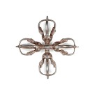 Vishvavajra 15 cm silver colored