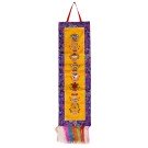 Buddhist Wall Hanging Tashi Tagey 58x19 cm