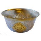 Offering Bowl  gilt and gold silver plated