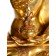 Medizinbuddha Statue Detailansicht der linken Hand mit Schale gefÃ¼llt mit Heilplanze