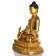 Medizinbuddha Statue sitzende Position in der linken Seitenansicht