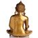 Medizinbuddha Statue sitzende Position in der RÃ¼ckansicht
