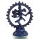 Nataraja Statue blau 11,5 cm vorne