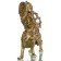 Durga 20 cm Messing Statue