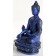 Medizin buddha statue blau