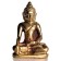 Shakyamuni Akshobhya Statue sitzende Position in der Vorderansicht
